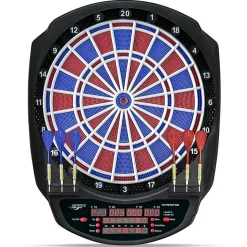 CARROMCO ELEKTRONIK DARTBOARD STRIKER-601, MIT ADAPTER, 2-LOCH ABSTAND
