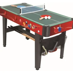 Carromco MULTIFUNKTIONSTISCH MULTIFUN-XT, 14in1, TELESCOPSTANGEN