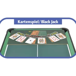 Carromco MULTIFUNKTIONSTISCH MULTIFUN-XT, 14in1, TELESCOPSTANGEN