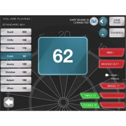 Carromco Turbo Charger 4.0 Smart Connect Dartboard