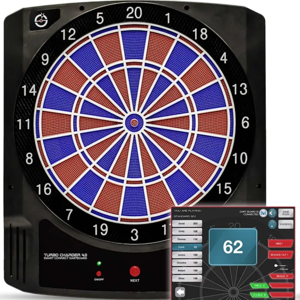 Carromco Turbo Charger 4.0 Smart Connect Dartboard