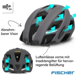 Cartrend Fahrradhelm Urban Levin S/M
