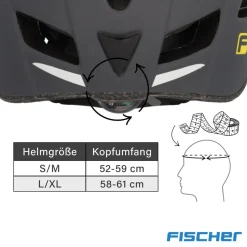 Cartrend Fahrradhelm Urban Levin S/M