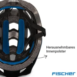 Cartrend Fahrradhelm Urban Montis blau. S/M
