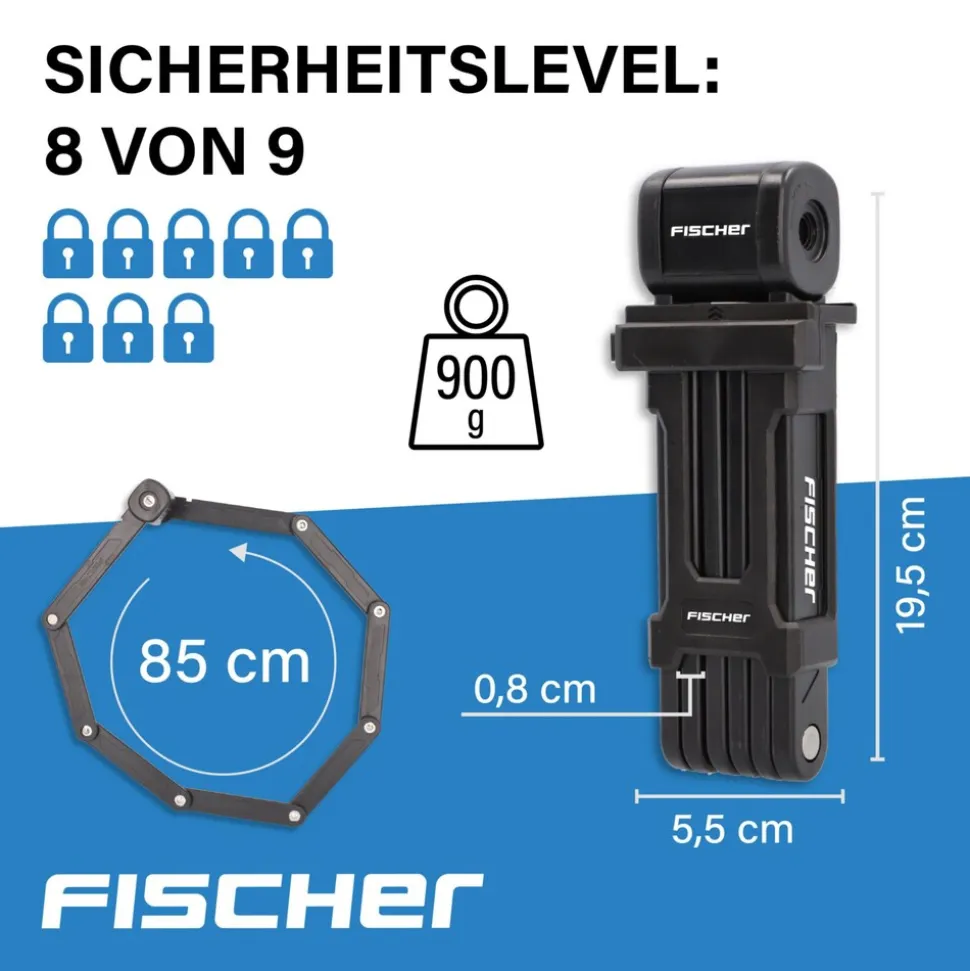 Cartrend Faltschloss FK85/8