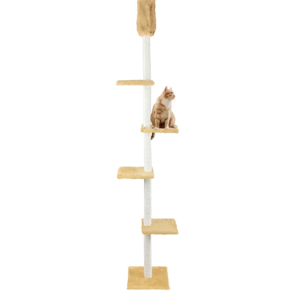 CAT DREAM Kratzbaum raumhoch beige