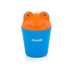 Chipolino Baby Badetasse Froggy weiche Kanten ergonomischer Griff ab 10 Monaten blau
