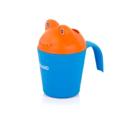 Chipolino Baby Badetasse Froggy weiche Kanten ergonomischer Griff ab 10 Monaten blau