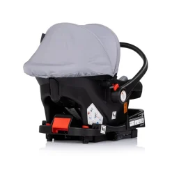 Chipolino Babyschale Amore i-Size Gruppe 0+ (0 - 13 kg) Kissen Griff verstellbar hellgrau