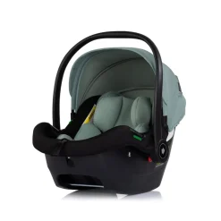 Chipolino Babyschale Elite next Gen i-Size (40-87cm) Schaukelfuß Gurt 3D-Kissen grün