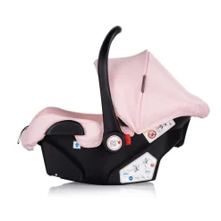 Chipolino Babyschale i-Size Aura (40-85cm) Gruppe 0+, Griff verstellbar, Gurt pink