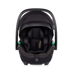 Chipolino i-Size Babyschale Winner (40-87cm) Gruppe 0+, Kopfstütze verstellbar schwarz