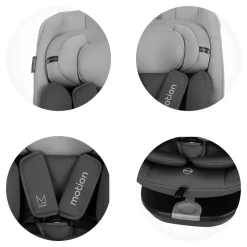 Chipolino i-Size Kindersitz Motion (40 - 150 cm) Isofix 360° drehbar verstellbar beige