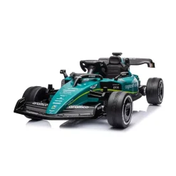 Chipolino Kinder Elektroauto Aston Martin Fernbedienung Federung LED-Lichter MP3 grün