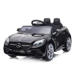 Chipolino Kinder Elektroauto Mercedes Benz SLC300 Fernbedienung MP3 Bluetooth schwarz