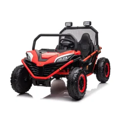 Chipolino Kinder Elektrofahrzeug Explorer Doppelsitzer Offroad LED Hupe MP3 USB rot