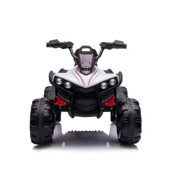 Chipolino Kinder Elektroquad ATV FX Sport, MP3-Anschluss, 2 Motoren, Lichter weiß