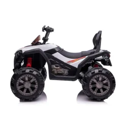Chipolino Kinder Elektroquad ATV FX Sport, MP3-Anschluss, 2 Motoren, Lichter weiß