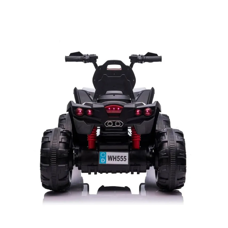 Chipolino Kinder Elektroquad ATV FX Sport, MP3-Anschluss, 2 Motoren, Lichter weiß