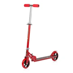 Chipolino Kinderroller Sharky klappbar PU Räder ABEC-7 Lager Bremse verstellbar rot