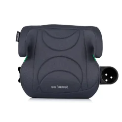 Chipolino Kindersitzerhöhung Go Boost i-Size (125-150cm) Getränkehalter waschbar dunkelgrau