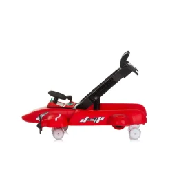 Chipolino Lauflernhilfe Airplane 3 in 1 Lauflernwagen, Musik, Schiebespielzeug rot