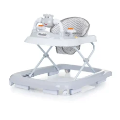 Chipolino Lauflernhilfe Little Cow Räder Stopper Höhenverstellbar Musik Licht grau