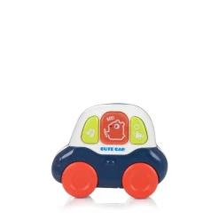 Chipolino Lauflernwagen lustige Tiere Musik Lichter Motorik Zahnräder Tasten blau