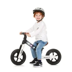Chipolino Laufrad Spark 12 Zoll Lichteffekte höhenverstellbar rutschfeste Griffe blau