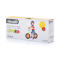 Chipolino Laufrad Speed 12 Zoll, Gummigriff, Lenkstange Sitz höhenverstellbar orange