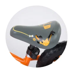 Chipolino Laufrad Speed 12 Zoll, Gummigriff, Lenkstange Sitz höhenverstellbar orange