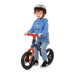 Chipolino Laufrad Zig Zag 12 Zoll, Sitz höhenverstellbar EVA-Reifen ab 3 Jahren weiß