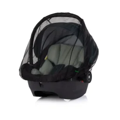Chipolino Moskitonetz für Babyschale schützt vor Mücken und Insekten universal schwarz