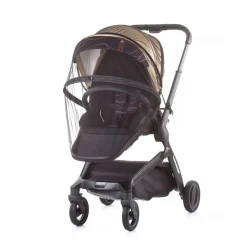 Chipolino Moskitonetz Lux, Insektenschutz, Kinderwagen, Buggy, Reißverschluss schwarz