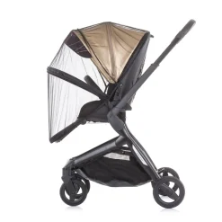 Chipolino Moskitonetz Lux, Insektenschutz, Kinderwagen, Buggy, Reißverschluss schwarz