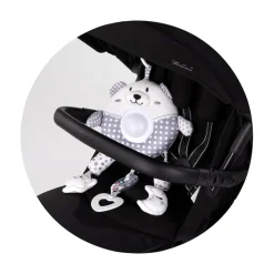 Chipolino Musikmobile große Tiere Melodie Lichteffekte Plüschtier ab Geburt grau