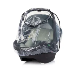 Chipolino Regenschutz für Babyschale universal wasserdicht Regenhaube Abdeckung transparent