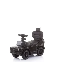 Chipolino Rutscher Mercedes Benz G350d 2 in 1 Schubstange Dach Musik, Trittstufe schwarz