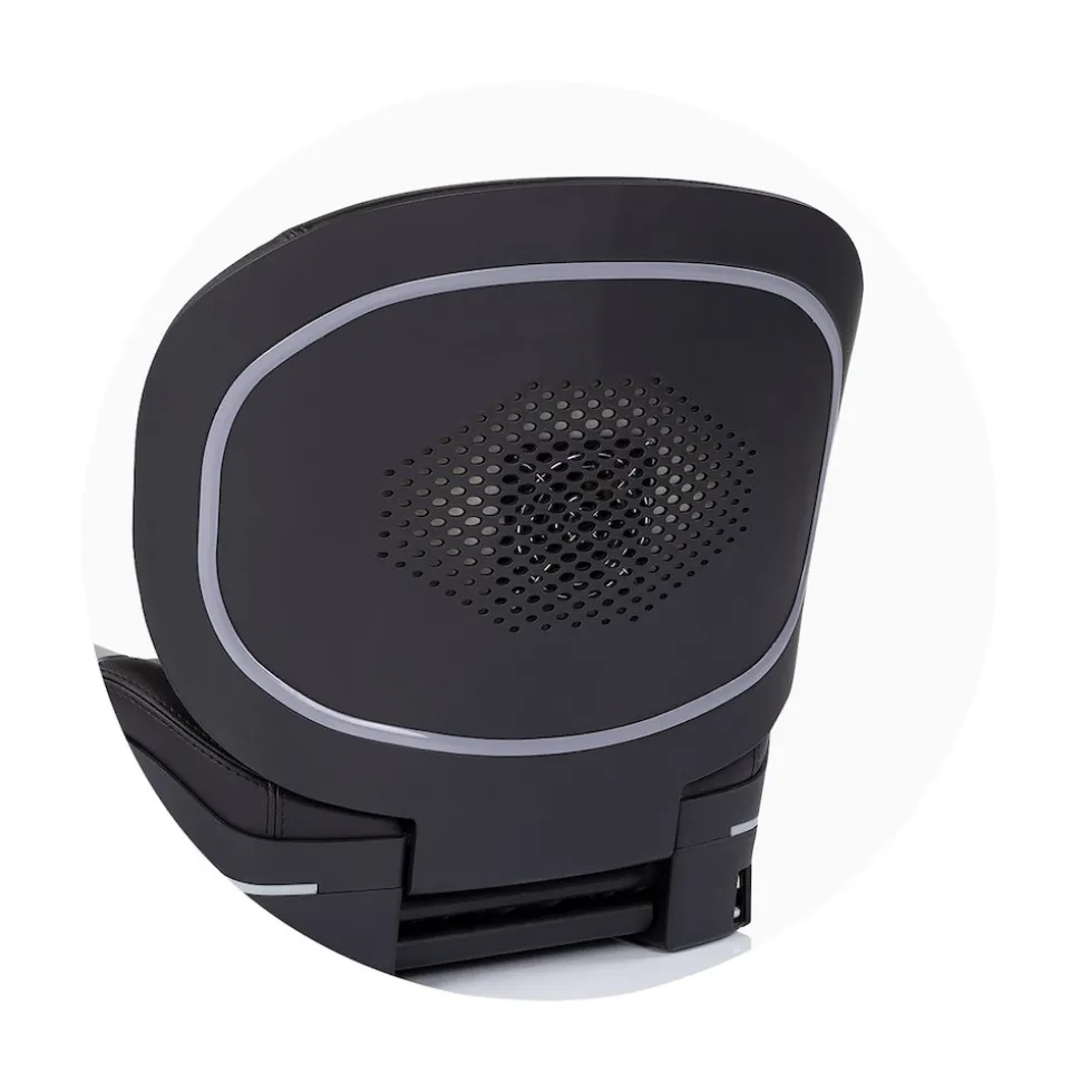 Chipolino Sitzerhöhung Genesis Smart i-Size 125-150 cm Isofix Kühlung Heizung schwarz