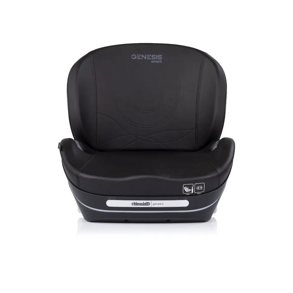 Chipolino Sitzerhöhung Genesis Smart i-Size 125-150 cm Isofix Kühlung Heizung schwarz