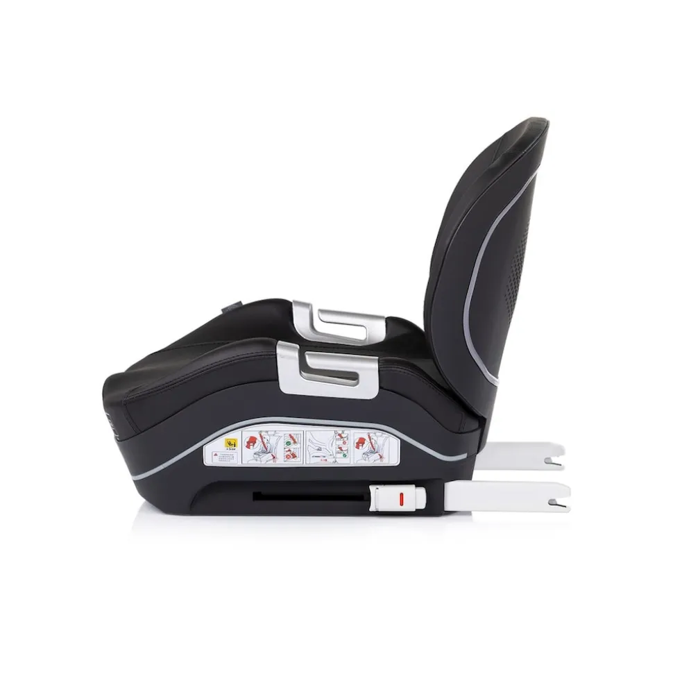 Chipolino Sitzerhöhung Genesis Smart i-Size 125-150 cm Isofix Kühlung Heizung schwarz