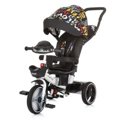 Chipolino Tricycle Dreirad Be Active 2 in 1 Sitz drehbar Musik Licht drehbar bunt