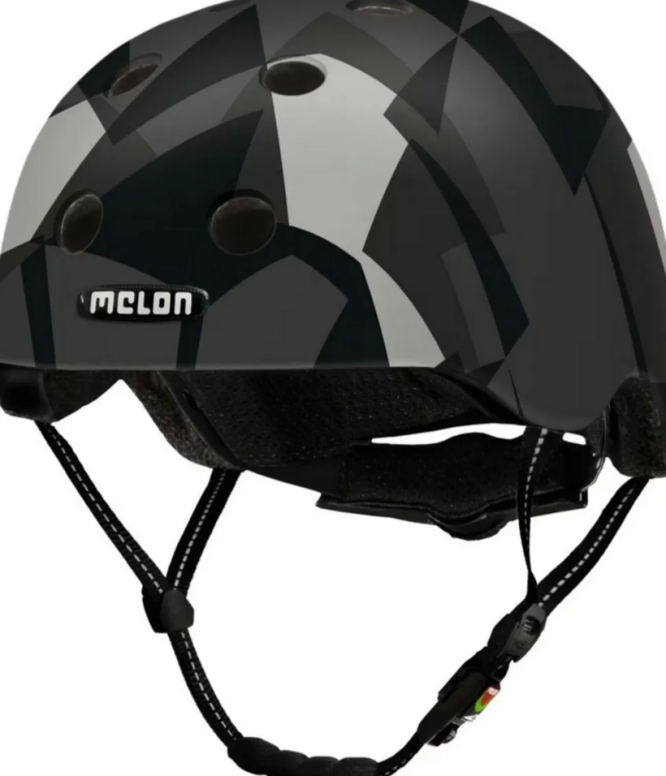 City-Fahrradhelm "Mosaique", black widow mat