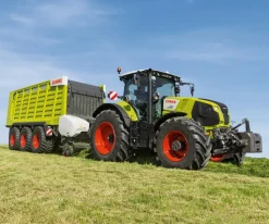 Claas ferngesteuerter Traktor Axion 870 + Anhänger Cargos 9600 (Maßstab 1:16) Trecker Trekker