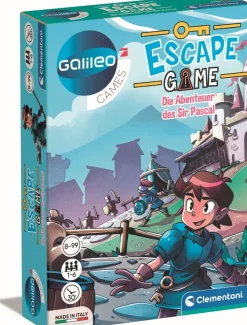 Clementoni - Escape Game - Die Abenteuer des Sir Pascal