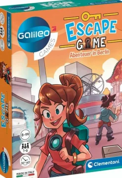Clementoni - Galileo Games Escape Games - Abenteuer in Berlin