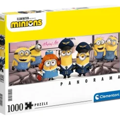 Clementoni 82134 - Puzzle - Minions 1000 Teile Panoramaformat Kinder Erwachsene Filmspaß