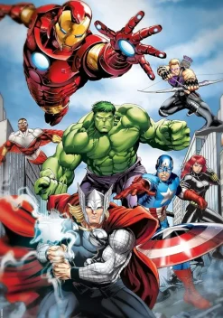 Clementoni 97528 - Puzzle Set - Marvel Avengers (1x 500 Teile, 2x 1000 Teile) Puzzel