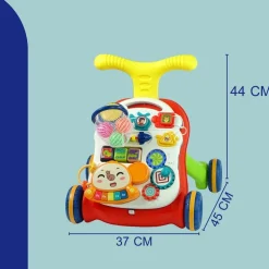 Coemo 2in1 Baby Laufwagen Rolli und Multifunktion Spieltisch