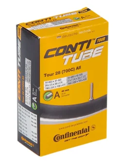 CONTINENTAL-Fahrradgruppenschlauch, 27" x 1 1/4 - 28" x 1.75, Autoventil
